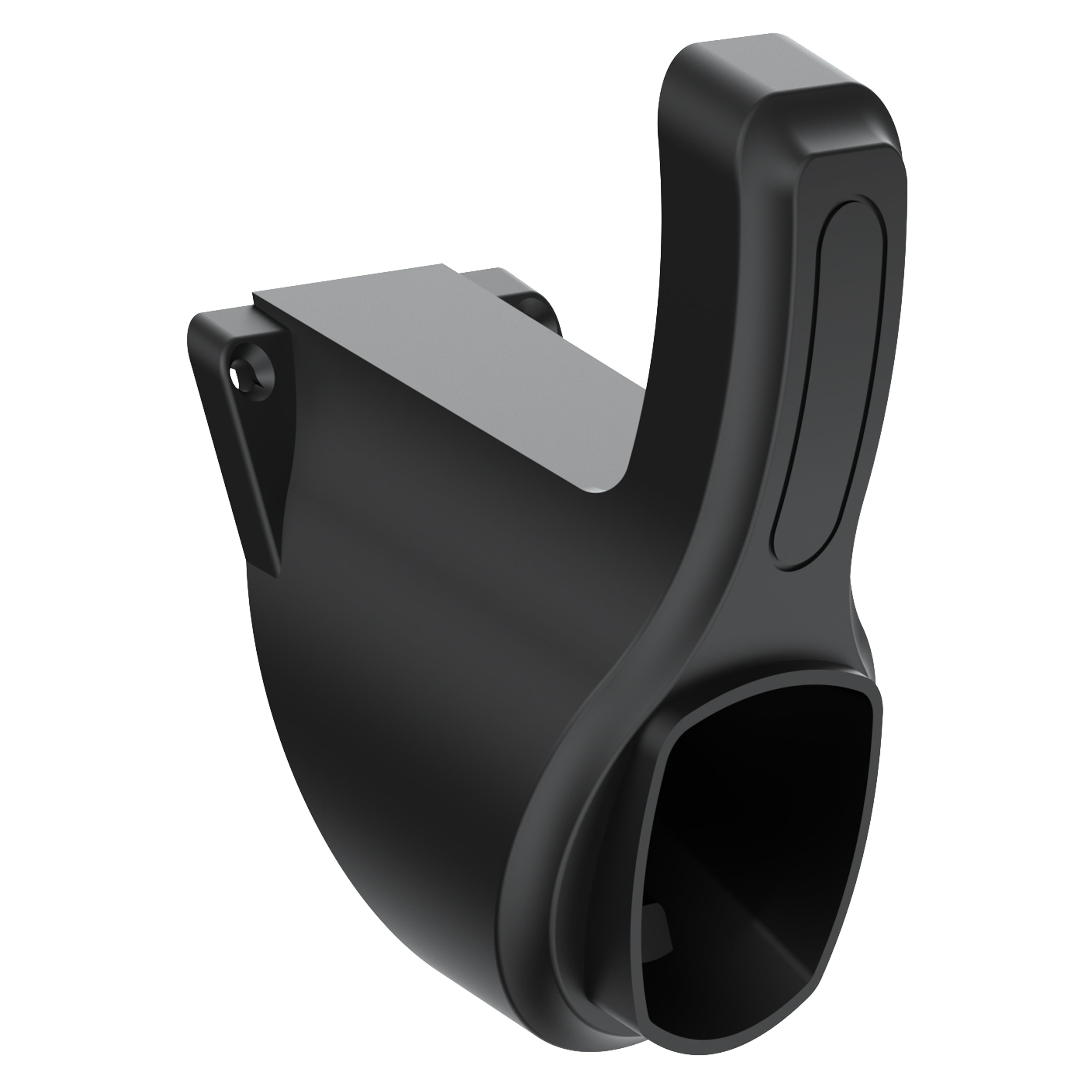 NACS-compliant EV charger cable holder, made of high-strength fire-resistant plastic.